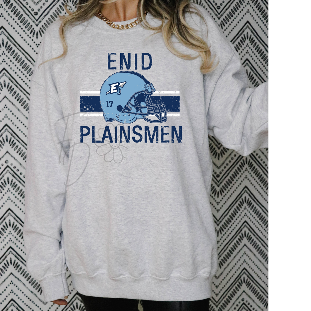 Plainsmen Helmet Crewneck