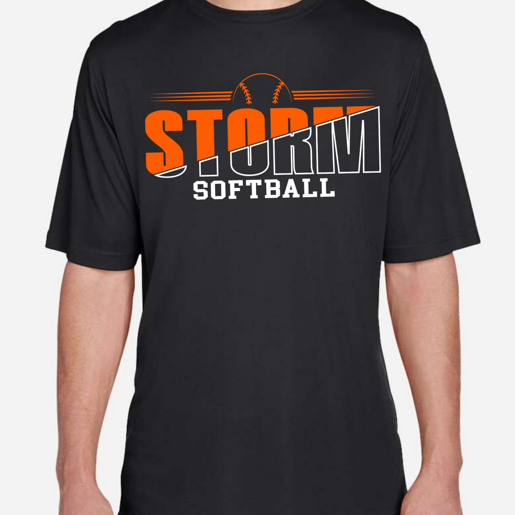 Storm Softball Roster Tee