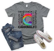 Load image into Gallery viewer, Tie Dye Team T-shirt
