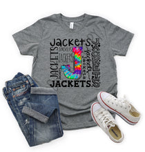 Load image into Gallery viewer, Tie Dye Team T-shirt
