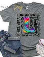 Load image into Gallery viewer, Tie Dye Team T-shirt

