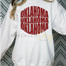 Load image into Gallery viewer, OKLAHOMA SWEATSHIRT
