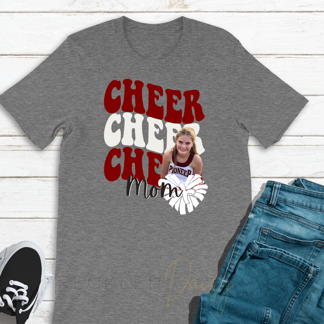 Cheer Custom Photo Tee