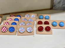 Load image into Gallery viewer, Patriotic Earrings
