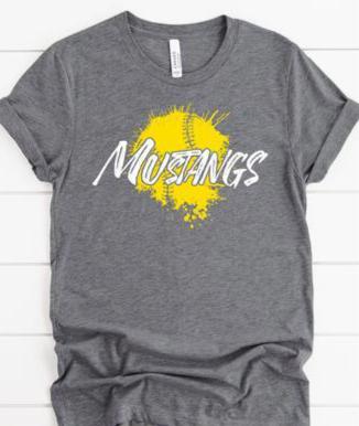 Mustang Softball overlay