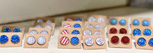 Load image into Gallery viewer, Patriotic Earrings
