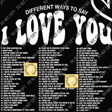 Load image into Gallery viewer, Ways to Say “I Love You.”
