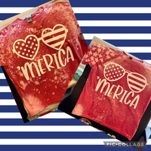 Load image into Gallery viewer, Bleached ‘Merica Heart Aviators
