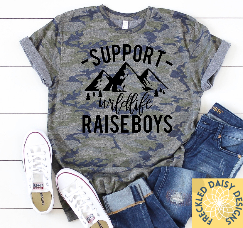 Support Wildlife, Raise boys