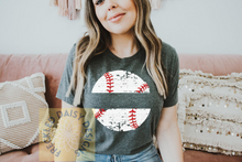 Load image into Gallery viewer, Split baseball- Personalized with your team
