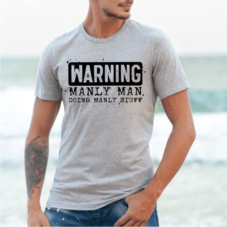 Warning: Manly Man