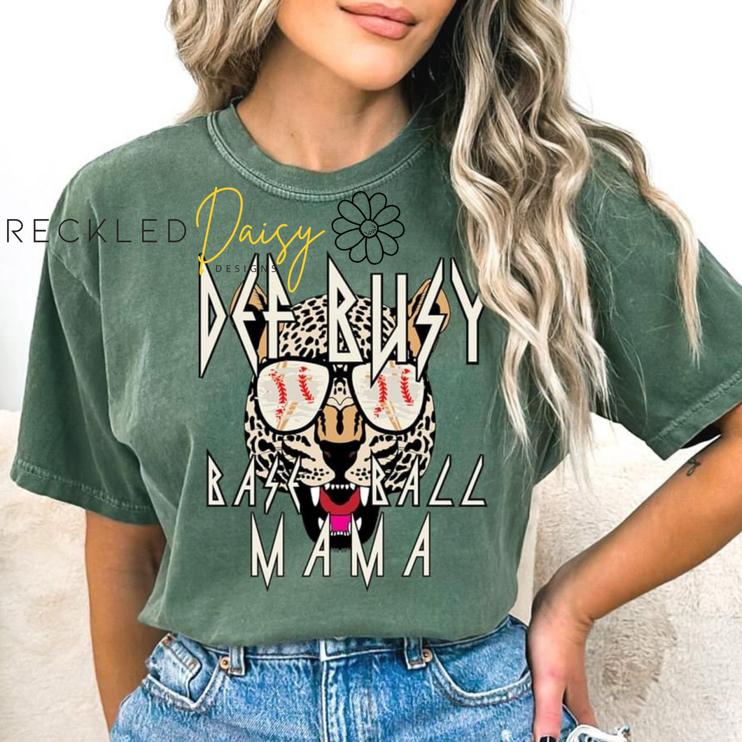 Def Busy Baseball Mama