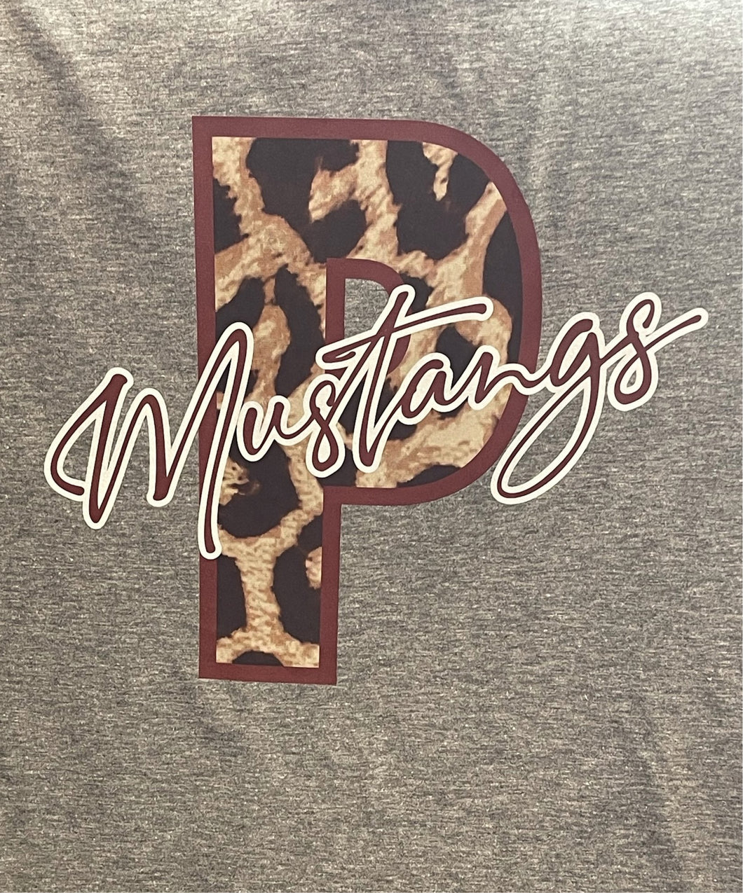 Mustangs Leopard Tee