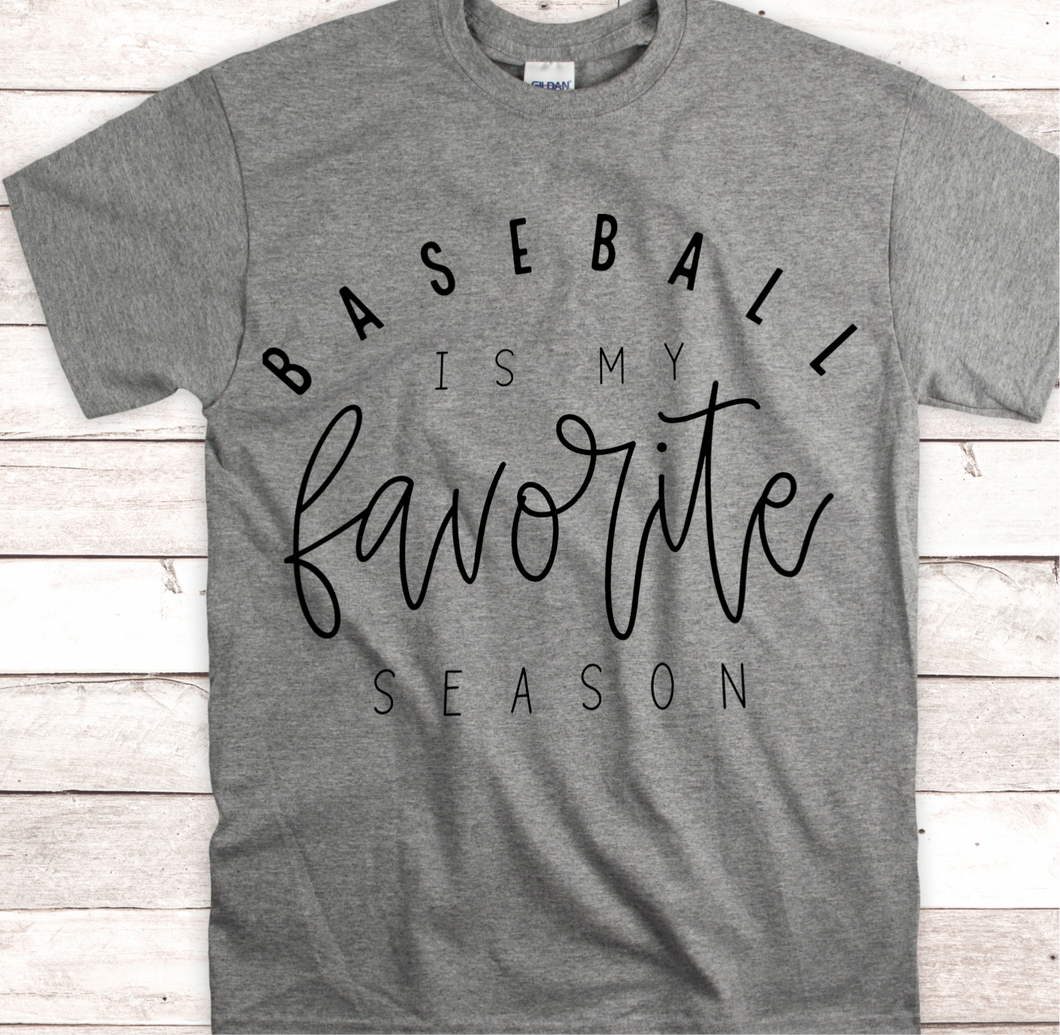 Baseball is my favorite Season