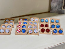Load image into Gallery viewer, Patriotic Earrings
