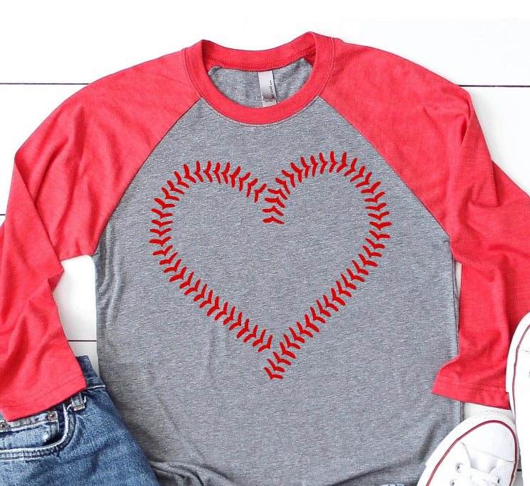 Laces baseball tee