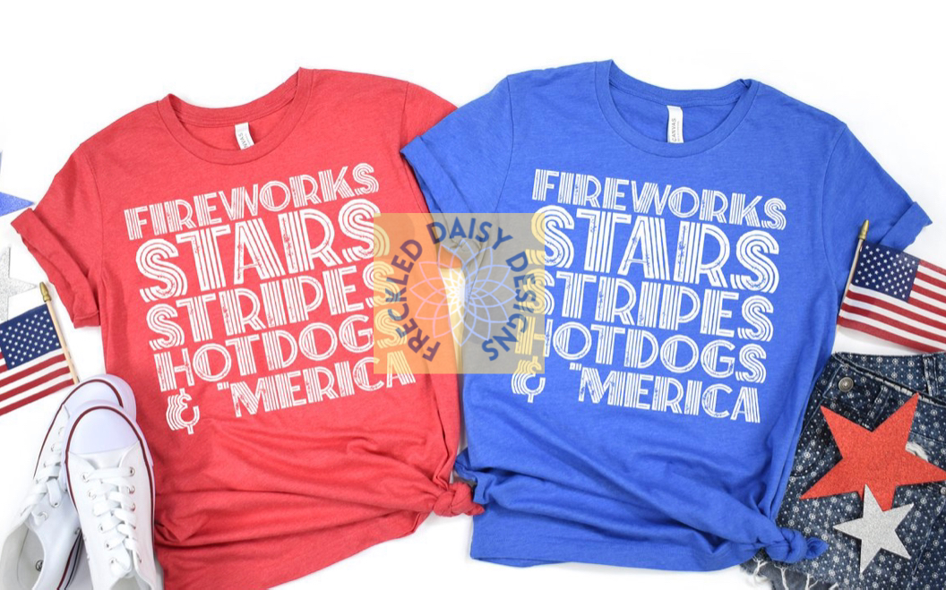 Stars and Stripes And Hot Dogs