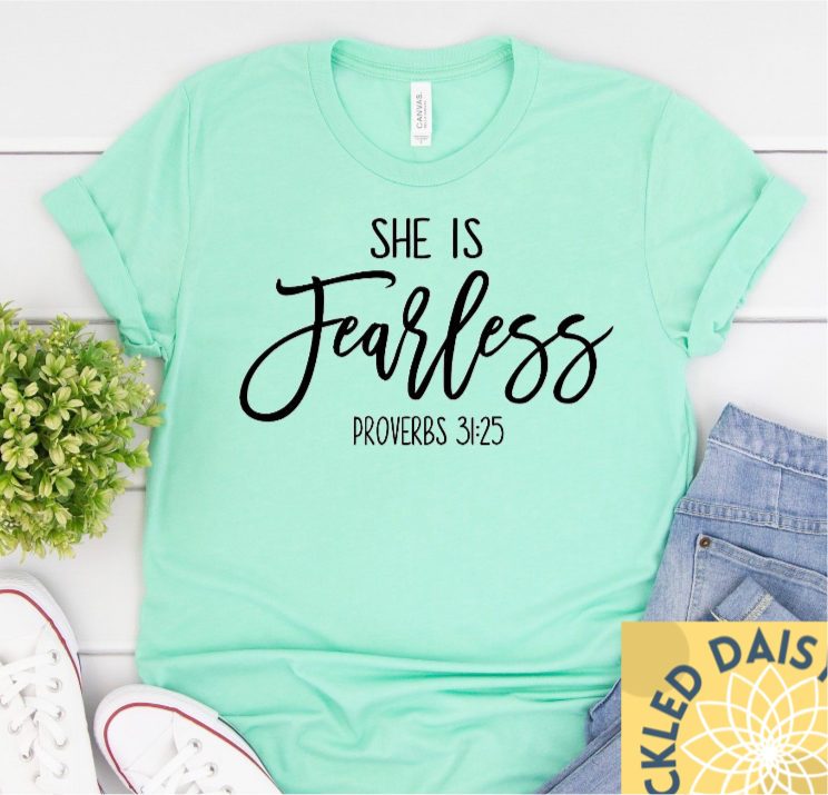 She is fearless
