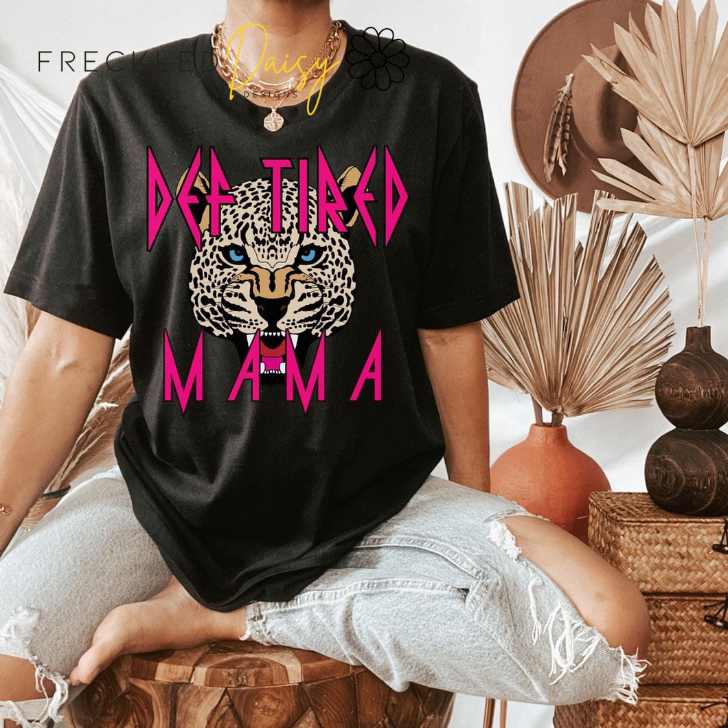 Def Tired Mama Long-Sleeve tee