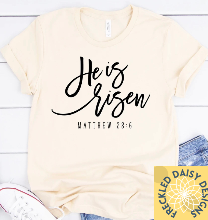 He is risen - Matthew 28.6