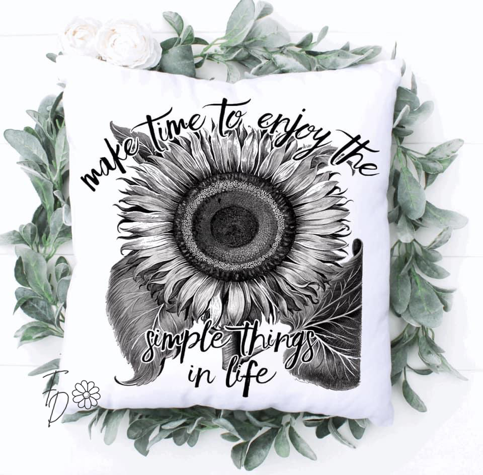 Make time to enjoy the Simple things