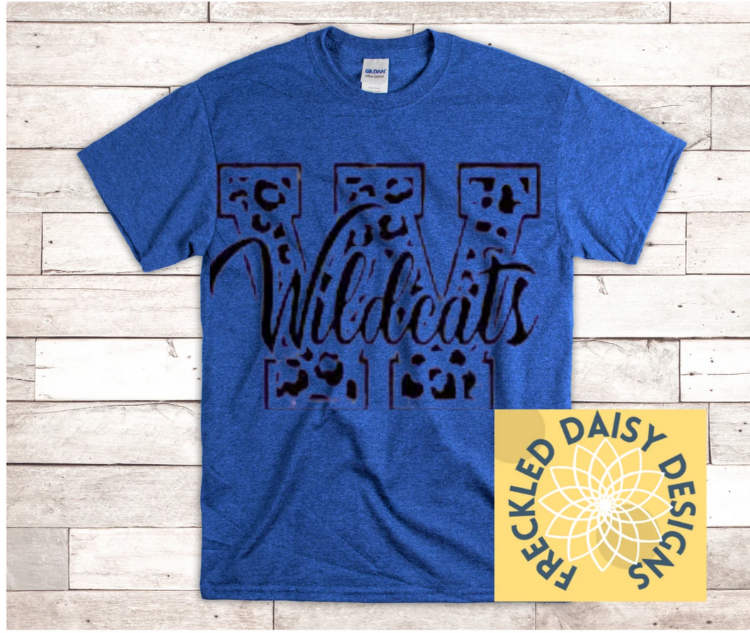 Wildcats leopard Tee